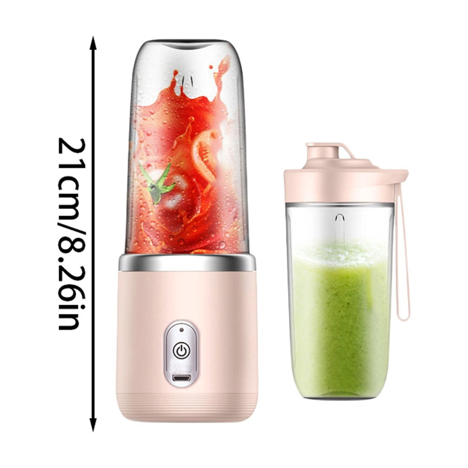 Portable Juicer Cup for Fresh Homemade Juice Extraction Ideal Nutrient Rich Beverages Easy Clean Use Home Kitchen Travel Modern Design