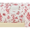 thumbnail image 2 of 4-PIECE Luxury Soft Bed Sheets Holiday Pattern 1500 Premium Hotel Quality Microfiber-Softness Wrinkle and Fade Resistant - Bedding Set, Twin, Cardinal, 2 of 5