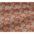 thumbnail image 5 of oneOone Viscose Jersey Fabric Circle Block Print Fabric BTY 60 Inch Wide, 5 of 5