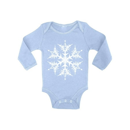 

Awkward Styles Ugly Xmas Baby Outfit Bodysuit Christmas Snowflake Baby Romper