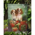 Caroline's Treasures BB1906GF Cavalier Spaniel Easter Egg Hunt Garden Flag Ma
