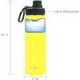 thumbnail image 5 of Drinco Water Bottle Double Wall Vacuum Insulated Stainless Steel, 22oz Illuminating Yellow, 5 of 5