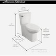 thumbnail image 2 of American Standard Cadet 3 Elongated Toilet ADA Compliant - 1.28 gal, White Complete, 2 of 2