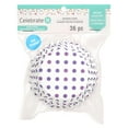 thumbnail image 2 of 12 Packs: 36 ct. (432 total) Multi Purple Polka Dot Grease Resistant Baking Cups by Celebrate It, 2 of 2