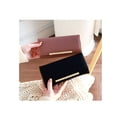 thumbnail image 4 of Cartera Monedero Larga De Cuero Lujo Dama Billetera Elegante Rosa, 4 of 4