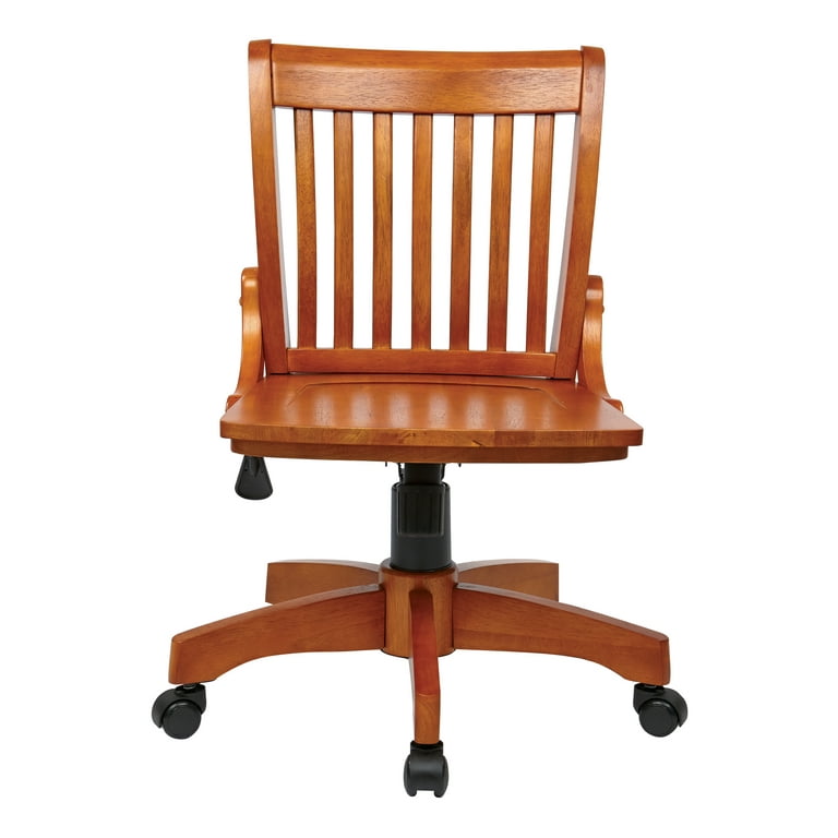 Deluxe Armless Wood Bankers Chair by OSP Designs - Office Star - Madison  Seating