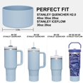 thumbnail image 2 of Funda protectora de silicona para Stanley Quencher H2.0 e IceFlow, 2 of 7