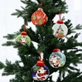 thumbnail image 4 of POINTERTECK Christmas round Tinplate Box Christmas Candy Jar Gift Box Christmas Tree Decoration, 4 of 11