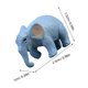 thumbnail image 4 of 10 minifiguras de elefante para decoración de tartas, de plástico, para niños, 4 of 6