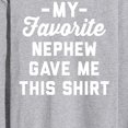 thumbnail image 3 of Instant Message - My Favorite Nephew Gave Me This Shirt - Men's Long Sleeve T-Shirt, 3 of 6