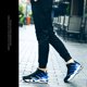thumbnail image 3 of Herr Höst och Vinter Basket Skor Herr Sportskor Höga Blå Skor Svart Blå black blue, 3 of 4