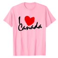 thumbnail image 5 of AQUARIVE T-Shirts à Manches Courtes pour Femmes, Impression Tendance, Col Rond, Coton Confortable, Été, Décontracté, Rose TTG, 5 of 5