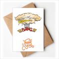 thumbnail image 1 of Gas Bang Boom Cloud Art Deco Fashion Thank You Cards Envelopes Blank Note, 1 of 3