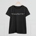thumbnail image 4 of Ladies Bible Verse Shirt, Relaxed Fit Short Sleeve T-Shirt, Ladies Crewneck, 4 of 5