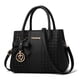 thumbnail image 4 of Carteras y bolsos de mano para mujer, de moda, de piel, con asa superior, 4 of 5