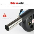 thumbnail image 3 of Yucurem Outdoor Cooking Barbecue Fan Air Blower Camping Picnic BBQ Grill Fire Bellows, 3 of 10