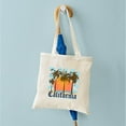 thumbnail image 6 of CafePress - Vintage California Tote Bag - Unisex Canvas Tote Bag, Beige, 1-Piece, 6 of 8