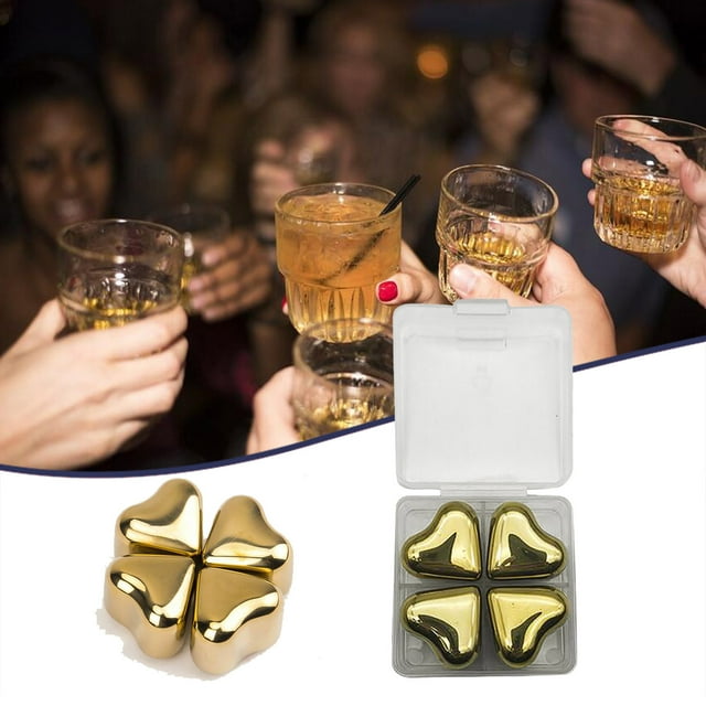 Xihbxyly Liquidación de verano Regalos de piedras de whisky de metal: gadgets geniales para esposo y abuelo