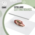 thumbnail image 5 of Crown Display Disposable Cutting Boards 18" x 24" XL White Flexible Cutting Board Sheets 100 Ct, 5 of 6