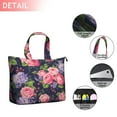 thumbnail image 2 of Pioneer Flower Floral Print Pattern Travel Tote Bags for Women Carry On,Large Weekender Bags for Women Travel,Multi Functional Duffle Bag for Work,Shopping,Sports, 2 of 5