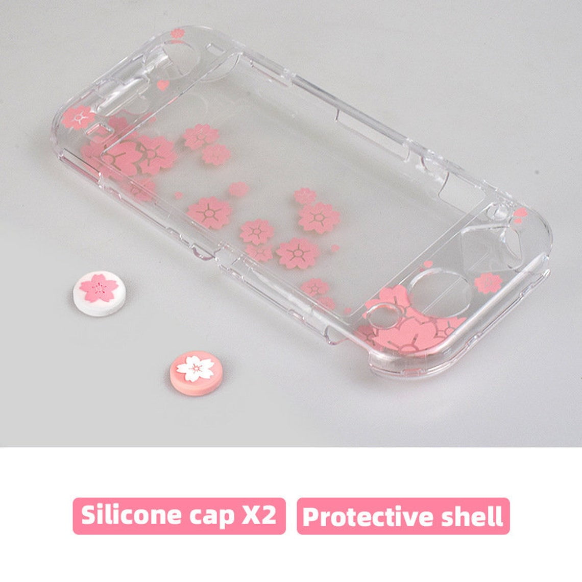 Nintendo Switch Lite Case With Thumb Grip Caps Clear Cute Cartoon Girls Hard Shell Protective Full Body Case Soft Silicone Joy Con Cover Switch Lite Accessories Kit Set Gmyle Sakura Flowers Nintendo Switch Lite Case With Thumb Grip Caps Clear Cute Cartoon Girls Hard Shell Protective Full Body Case Soft Silicone Joy Con Cover Switch Lite Accessories Kit Set Gmyle Sakura Flowers