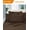 Brown, variant on Elegant Comfort 4 Pieces Bed Sheet Set Soft 1500 Series Sheet set, California King, Turquoise
