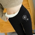 thumbnail image 3 of Winter Warm Fleece Lined Leggings Women,Thick Thermal Velvet Tights, 3 of 8