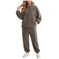 thumbnail image 2 of Karymi Polka Dot Print Jogger Pants for Women, Elastic Waist with Drawstring, Casual Trousers with Side Pockets, 2 of 7