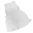 thumbnail image 3 of Vestido de Niña Bebé Princesa Fiesta Boda Flor Tul Tutu 100 Cm Blanco, 3 of 8