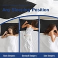 thumbnail image 6 of King Size Bed Pillows for Sleeping 4 Pack,Luxury Hotel Pillows,Comfortable and Supportive,Machine Washable,Suitable for Stomach,Back and Side Sleepers.（Black）, 6 of 6