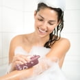 thumbnail image 1 of Fiudx Cepillo de Baño para Bebé, de Pelo Suave, Multifuncional, de Masaje, de Doble Cara, con Cordón para Colgar., 1 of 4