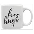 thumbnail image 1 of imaginarium goods MUG-KSA-FREEHUGS Free Hugs Script Mug, 1 of 1