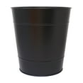 thumbnail image 5 of Better Homes & Gardens Decorative Metal Trash Can, Black, 5 of 5