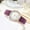 Purple, variant on 1 Pcs Lather Watches for Women, Classic Quartz Watch with Luminouse Easy Read Dial, Vintage Small Face Round Watches, Birthday Gift for Ladies (Black)