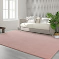 thumbnail image 6 of Arogan Soft Low Pile Rug Modern Area Rugs for Bedroom Living Room,Suitable for Boys Girls Teenagers and Adults with Super Soft Touch , Pink , 4' x 6', 6 of 8