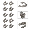 thumbnail image 2 of Bearachild 10 piezas organizar garaje con 10 Uds soporte de resorte Clips de herramientas Clips de herramientas de acero resistente 12mm Iluminación novedosa, 2 of 6