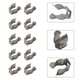 thumbnail image 4 of Wosthever 10 clips de resorte de acero inoxidable, clips de herramientas de acero de resorte de tipo abierto, resistentes, 12 mm, paquete de 10 Iluminación novedosa, 4 of 6