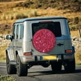 thumbnail image 5 of Lsque Pink Glitter Pattern Tire Covers - Tough Tire Wheel Protector for Truck, SUV, Trailer, Camper, RV-14 inch, 5 of 6