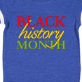 thumbnail image 4 of Inktastic Black History Month- Red, Green, Yellow Boys or Girls Baby Bodysuit, 4 of 5
