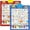 Blue+red-01, variant on Bilingual Interactive Wall Chart for Kids – English & Spanish ABC Song Poster with Sound Effects, Alphabet, Numbers, Animal Words & Piano for Toddlers 1-6 (Red)