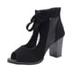 thumbnail image 2 of Sandalias con lazo Tacón medio Tacón grueso Zapatos de malla para mujer Zapatos de boca de pescado versátiles a la moda Wmkox8yii  nm1007, 2 of 7