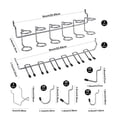 thumbnail image 4 of 140 Pcs Panneau Perforé Hooks Outil en Métal Hooks, 4 of 8