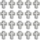 thumbnail image 1 of 1 caja de 150 cuentas de plata a granel, espaciador de crucifijo tibetano, cuentas pequeñas de aleación de metal para rosario de Pascua, 1 of 6