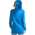 thumbnail image 2 of Women's G-III 4Her by Carl Banks Powder Blue Los Angeles Chargers Extra Inning Pullover Hoodie, 2 of 2