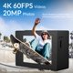 thumbnail image 2 of Cámara de acción icefox 4K 60 FPS 20 MP submarina 40 m WiFi EIS, 2 of 5