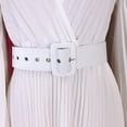 thumbnail image 6 of AURA Women’s Maxi Dress V Neck Pleated Flared Skirt High Waist Belt Detail S XXXL, 6 of 7