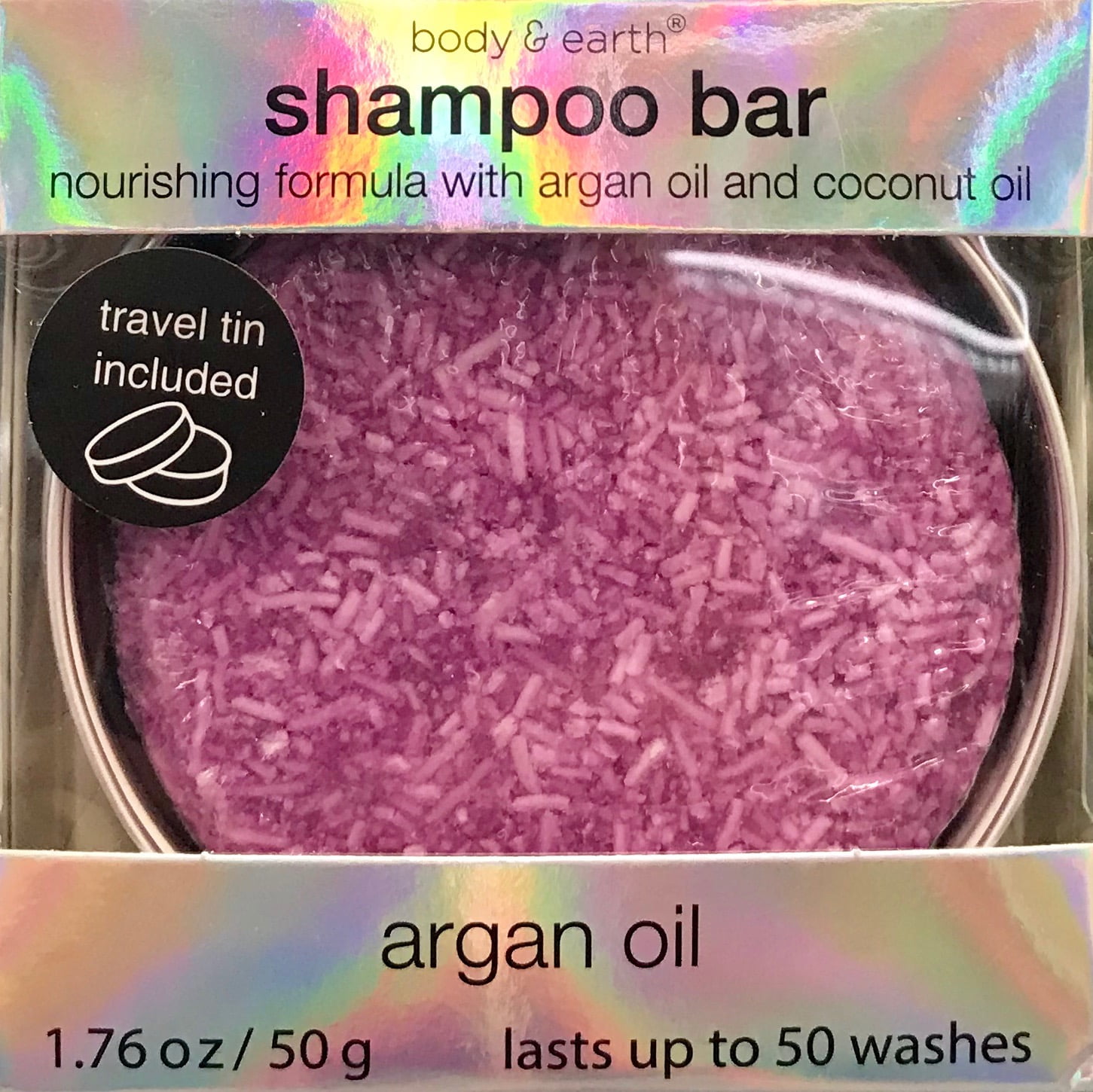 Body & Earth Argan Oil Shampoo Bar