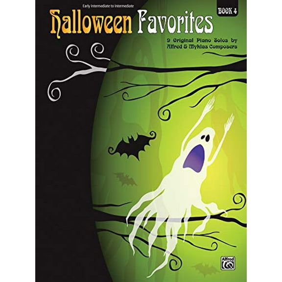 Pre-Owned Halloween Favorites, Bk 4: 9 Original Piano Solos by Alfred and Myklas Composers Paperback - USED