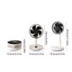 thumbnail image 3 of Ventilador portátil recargable por USB con 3 velocidades, diseño plegable compacto, ligero para uso en exteriores, oficina, camping y viajes., 3 of 6