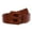 Tan, variant on OnlineBelts Women Faux Embossed Alligator Full Grain Leather Square Belt